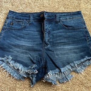 High Waisted Jean Shorts